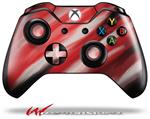 Decal Skin Wrap fits Microsoft XBOX One Wireless Controller Paint Blend Red