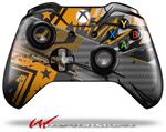 Decal Skin Wrap fits Microsoft XBOX One Wireless Controller Baja 0032 Orange