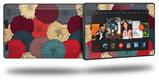 Flowers Pattern 04 - Decal Style Skin fits 2013 Amazon Kindle Fire HD 7 inch