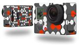 Locknodes 04 Red - Decal Style Skin fits GoPro Hero 3+ Camera (GOPRO NOT INCLUDED)