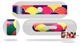 Decal Style Wrap Skin fits Beats Pill Plus Brushed Cirlces Multi Dark (BEATS PILL NOT INCLUDED)