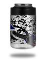 Skin Decal Wrap for Yeti Colster, Ozark Trail and RTIC Can Coolers - Baja 0018 Blue Royal (COOLER NOT INCLUDED)