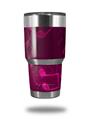 Skin Decal Wrap for Yeti Tumbler Rambler 30 oz Bokeh Music Hot Pink (TUMBLER NOT INCLUDED)