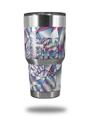 Skin Decal Wrap for Yeti Tumbler Rambler 30 oz Paper Cut (TUMBLER NOT INCLUDED)
