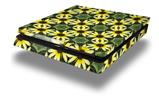Vinyl Decal Skin Wrap compatible with Sony PlayStation 4 Slim Console Daisies Yellow (PS4 NOT INCLUDED)