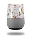 Decal Style Skin Wrap for Google Home Original - Sea Shells 02 White (GOOGLE HOME NOT INCLUDED)