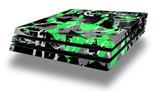 Vinyl Decal Skin Wrap compatible with Sony PlayStation 4 Pro Console SceneKid Green (PS4 NOT INCLUDED)