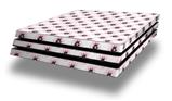 Vinyl Decal Skin Wrap compatible with Sony PlayStation 4 Pro Console Kearas Daisies Diffuse Glow Pink (PS4 NOT INCLUDED)