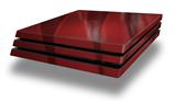 Vinyl Decal Skin Wrap compatible with Sony PlayStation 4 Pro Console VintageID 25 Red (PS4 NOT INCLUDED)
