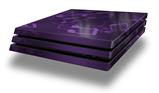 Vinyl Decal Skin Wrap compatible with Sony PlayStation 4 Pro Console Bokeh Music Purple (PS4 NOT INCLUDED)