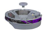 Baja 0014 Purple - Vinyl Skin Partial Wrap Graphic fits Top Half of Ultraskiff 360 (ULTRASKIFF NOT INCLUDED)