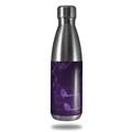 Skin Decal Wrap for RTIC Water Bottle 17oz Bokeh Music Purple (BOTTLE NOT INCLUDED)