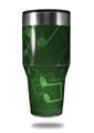 Skin Decal Wrap for Walmart Ozark Trail Tumblers 40oz Bokeh Music Green (TUMBLER NOT INCLUDED) by WraptorSkinz