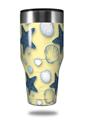 Skin Decal Wrap for Walmart Ozark Trail Tumblers 40oz Starfish and Sea Shells Yellow Sunshine (TUMBLER NOT INCLUDED) by WraptorSkinz