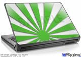 Laptop Skin (Large) - Rising Sun Japanese Green