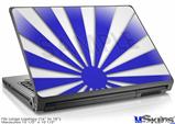 Laptop Skin (Large) - Rising Sun Japanese Blue