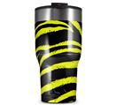 WraptorSkinz Skin Wrap compatible with 2017 and newer RTIC Tumblers 30oz Zebra Yellow (TUMBLER NOT INCLUDED)