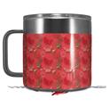 Skin Decal Wrap for Yeti Coffee Mug 14oz Crabs and Shells Coral - 14 oz CUP NOT INCLUDED by WraptorSkinz