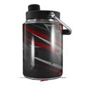 Skin Decal Wrap for Yeti Half Gallon Jug Baja 0014 Red Dark - JUG NOT INCLUDED by WraptorSkinz