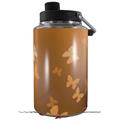 Skin Decal Wrap for Yeti 1 Gallon Jug Bokeh Butterflies Orange - JUG NOT INCLUDED by WraptorSkinz