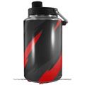 Skin Decal Wrap for Yeti 1 Gallon Jug Jagged Camo Red - JUG NOT INCLUDED by WraptorSkinz