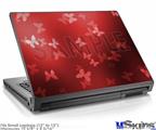 Laptop Skin (Small) - Bokeh Butterflies Red