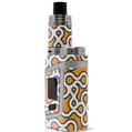 Skin Decal Wrap for Smok AL85 Alien Baby Locknodes 03 Orange VAPE NOT INCLUDED
