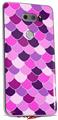 Skin Decal Wrap for LG V30 Scales Pink Purple