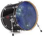 Decal Skin works with most 24" Bass Kick Drum Heads Emerging - DRUM HEAD NOT INCLUDED