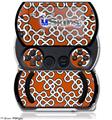 Locknodes 03 Burnt Orange - Decal Style Skins (fits Sony PSPgo)