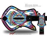 Tie Dye Swirl 100 Decal Style Skin - fits Warriors Of Rock Guitar Hero Guitar (GUITAR NOT INCLUDED)