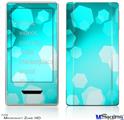 Zune HD Skin - Bokeh Hex Neon Teal