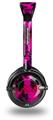 Pink Distressed Leopard Decal Style Skin fits Skullcandy Lowrider Headphones (HEADPHONES  SOLD SEPARATELY)