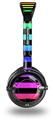 Stripes Rainbow Decal Style Skin fits Skullcandy Lowrider Headphones (HEADPHONES  SOLD SEPARATELY)