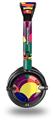 Brushed Cirlces Multi Dark Decal Style Skin fits Skullcandy Lowrider Headphones (HEADPHONES  SOLD SEPARATELY)