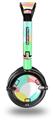 Brushed Cirlces Multi Light Decal Style Skin fits Skullcandy Lowrider Headphones (HEADPHONES  SOLD SEPARATELY)