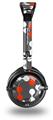 Locknodes 04 Red Decal Style Skin fits Skullcandy Lowrider Headphones (HEADPHONES  SOLD SEPARATELY)