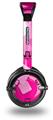 Bokeh Squared Hot Pink Decal Style Skin fits Skullcandy Lowrider Headphones (HEADPHONES  SOLD SEPARATELY)