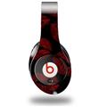 WraptorSkinz Skin Decal Wrap compatible with Beats Studio (Original) Headphones Red And Black Lips Skin Only (HEADPHONES NOT INCLUDED)