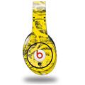 WraptorSkinz Skin Decal Wrap compatible with Beats Studio (Original) Headphones Folder Doodles Yellow Skin Only (HEADPHONES NOT INCLUDED)