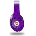 WraptorSkinz Skin Decal Wrap compatible with Beats Studio (Original) Headphones Folder Doodles Purple Skin Only (HEADPHONES NOT INCLUDED)