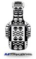 Skull And Crossbones Pattern Bw Decal Style Skin (fits Tritton AX Pro Gaming Headphones - HEADPHONES NOT INCLUDED) 